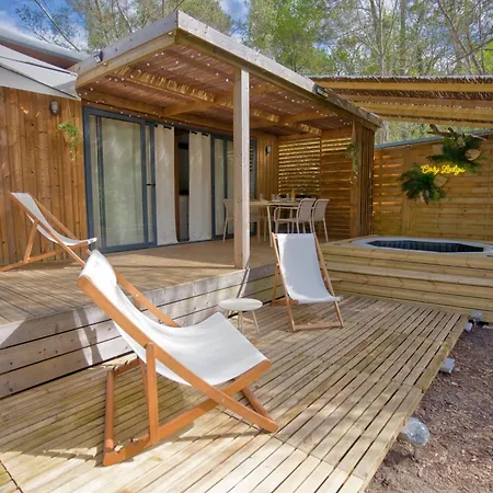 Cosy Lodge - Spa, Terrasse & Parking Onesse-et-Laharie Esterno foto